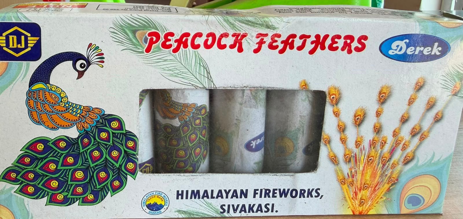 PEACOCK FEATHERS